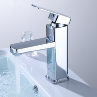 Robinet de salle de bain chaud et froid à poignées, robinet de lavabo pour évier de salle de bain