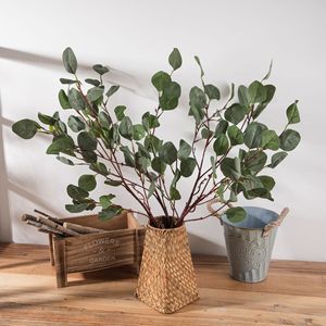Plante artificielle CallaFloral Eucalyptus, branches décoratives vertes pour la maison, décoration de mariage - Product Image 1