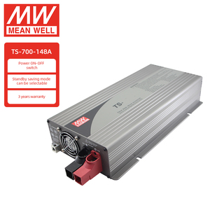 Inverter di Potenza <span class=keywords><strong>DC</strong></span>-AC a Onda Sinusoidale Pura Meanwell <span class=keywords><strong>Serie</strong></span> TS-700 TS-700-148A 700W 19A 48V <span class=keywords><strong>DC</strong></span> a AC - Product Image 1