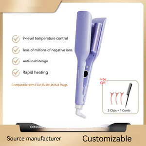 Rizador <span class=keywords><strong>de</strong></span> Pelo Profesional Phenitech Pro en Forma <span class=keywords><strong>de</strong></span> U para <span class=keywords><strong>Ondas</strong></span> Duraderas Tipo <span class=keywords><strong>Sirena</strong></span>, Barriles <span class=keywords><strong>de</strong></span> Cerámica Extra Profundos, Calor Inteligente - Product Image 2