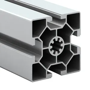 6060L T-Slot De Alumínio Extrusão China Fábrica Feita T3-T8 Faixa de Temperatura 6000 Série Grau De Dobra De Corte De Soldagem De Perfuração