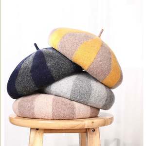 Gorro Francés Tipo Boina, Talla Ajustable, Ecológico, 100% Lana, Casual, para Uso Diario, Viajes, Fiestas, Elegante para Mujer - Product Image 3