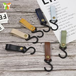 PU Leather S Shaped <b>Hooks</b> Multifunctional <b>Hooks</b> <b>for</b> <b>Hanging</b> Coat Towel Practical <b>Hooks</b> Hanger - Product Image 4
