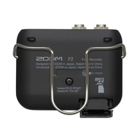 Microphone Lavalier ZOOM F2-BT, Micro-cravate pour Interview avec Réduction du Bruit, Enregistreur Vocal