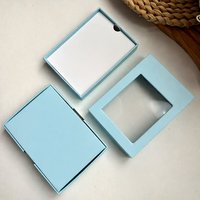 Boîte à bonbons avec fenêtre transparente, jolie boîte cadeau en papier colorée pour les fêtes de mariage, conteneur à bonbons sucrés