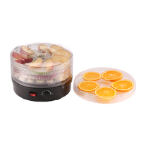 BAIYI Hot Sales Elektrische Mechanische 5-Tray Huishoudelijke Fruit- & Groente Droger met 250W Mini Voedseldroger 70°C Milieuvriendelijk