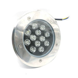 OEM dẫn đèn ngầm 3W 6W 9W <span class=keywords><strong>RGB</strong></span> <span class=keywords><strong>IP67</strong></span> ngoài trời không thấm nước chôn sân vườn sân thượng lõm tại chỗ trong ánh sáng mặt đất - Product Image 4