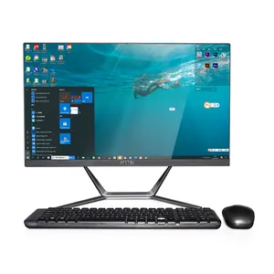 23.8 אינץ 4k משחקי מחשב כל אחד שולחניים Core i7 6500u כל-ב-אחד מחשב שולחני מחשב עם מצלמת אינטרנט