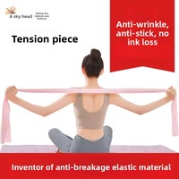 Nouvelle Bande Élastique en Élastomère Thermoplastique Épais pour Yoga, Pilates, Étirements, Élargissement des Épaules et Renforcement du Dos