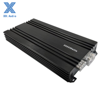 Amplificateur classe D 2000W avec PCB de largeur 1CH 120mm pour système audio de voiture monaural avec croisements et égaliseurs