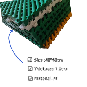 Dalles de <span class=keywords><strong>sol</strong></span> de garage en PP <span class=keywords><strong>PVC</strong></span> emboîtables 40x40cm, antidérapantes, imperméables, modulaires, à clipser, revêtement de <span class=keywords><strong>sol</strong></span> en plastique pour garage automobile, lavage de voitures - Product Image 4