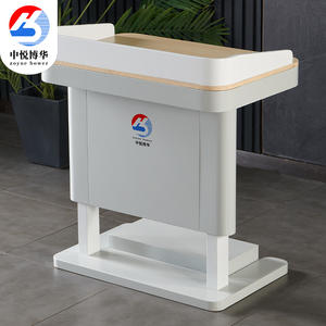 <span class=keywords><strong>Atril</strong></span> <span class=keywords><strong>Multimedia</strong></span> Inteligente con Controles Audiovisuales Integrados, Diseño Moderno para Uso en Aulas Escolares, Tamaño y Color Personalizables - Product Image 6