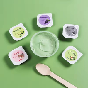 Set di Maschere all'Aloe Vera Biologica con Curcuma, Tè Verde e Rosa, Maschera Viso in Argilla, Etichetta Privata ODM, per Tutti i Tipi di Pelle, con Vitamina C e Acido Ialuronico - Product Image 2
