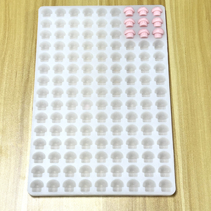 Sartén de media hoja para raspar por método Manual, silicona Platino, resina personalizada, caramelo de Chocolate, vitamina, molde de oso de goma - Product Image 3