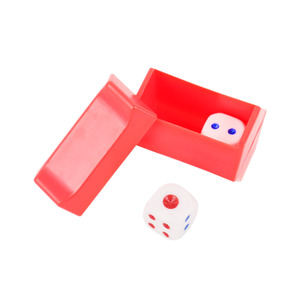 Magic <b>Talking</b> Dice Mini Magic Props Red 3.5X2.5X2CM For Tricks - Product Image 2