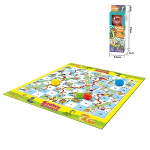 Set di giochi di scacchi per interni all'aperto per bambini all'ingrosso della fabbrica giocattoli di plastica <span class=keywords><strong>serpenti</strong></span> e scale gioco di scacchi giocattoli - Product Image 6