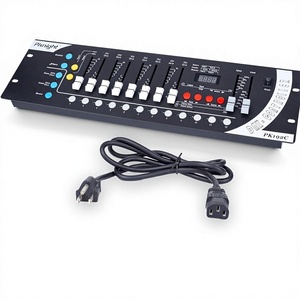 Controller Luci LED DMX 192CH Pknight con Grado di Protezione IP65, Materiale in Rame, Console Illuminazione DJ e KTV per Luci da Palco - Product Image 1