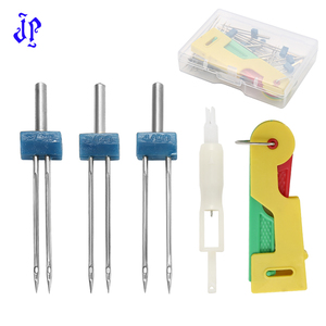 JP Sewing Machine Tool Accessories Dual <strong>Needle</strong> 2MM/3MM/4MM <strong>Double</strong> Head Sewing Machine <strong>Needle</strong> - Product Image 1