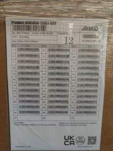 California kho jinko 585W Tấm Pin Mặt Trời n-loại mô-đun hai chiều 48V hệ thống năng lượng mặt trời USA bảng điều khiển năng lượng mặt trời - Product Image 3