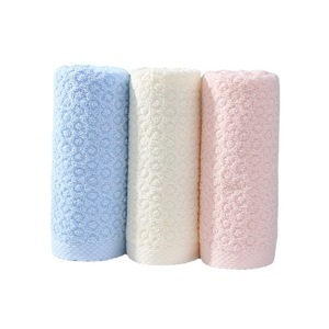 Toalla facial de algodón puro, 33x70 cm, tejido jacquard, suave y absorbente, toalla unisex para baño y rostro, para uso doméstico - Product Image 5