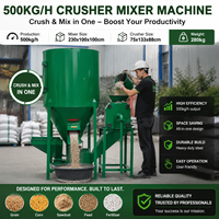 Machine de mélangeur de broyeur d'équipement de volaille pour la machine de traitement d'alimentation animale