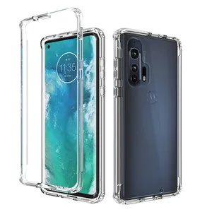 Gradient màu TPU bumper Dirt Proof trường hợp điện thoại cho <span class=keywords><strong>Motorola</strong></span> cạnh cộng với g điện 2025 mềm vỏ điện thoại di động - Product Image 1
