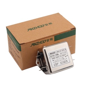 Filtro de Alimentación EMI Aodun S110 10BL 250VAC 10A, Módulo de Filtro de Línea de CA - Product Image 1