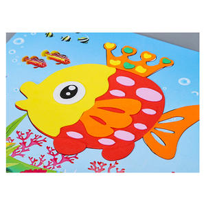 Fatto a mano 3D Stereo pasta di pittura fai da te Kit creativi piccoli giocattoli per bambini educativi Eva adesivi asilo regali - Product Image 5