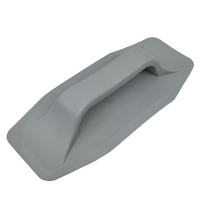 Accessoires de poignée octogonale pour bateau gonflable en PVC, noir/gris, 245x110x45mm