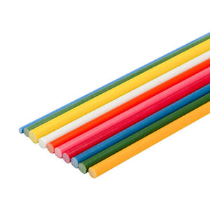 Varilla de Fibra de Vidrio FRP Pultruida, Resistente a los Rayos UV y al Envejecimiento, Aislamiento Eléctrico para Estructuras de Invernaderos y Barandillas - Product Image 3