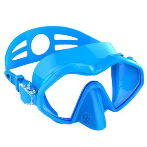 Máscara de Buceo para Adultos, Talla Única, Vidrio Templado, Silicona, Antivaho, Impermeable, Color Rosa - Product Image 2