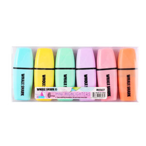 6 unids/set Mini rotulador resaltador fluorescente Kawaii rotuladores papelería rotulador resaltador - Product Image 1