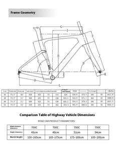 TWITTER <span class=keywords><strong>Gravel</strong></span> V3 700C * 40C Vélo tout terrain en carbone avec changement de vitesse sans fil 13S à travers l'axe Disque hydraulique Vélo de gravier en carbone - Product Image 6