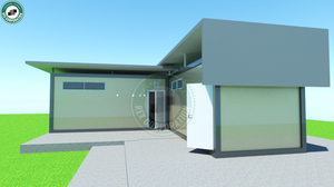 Exhibición de baño con ópticas contenedor ducha habitación comunitaria cuarto de baño conveniencia pública - Product Image 5