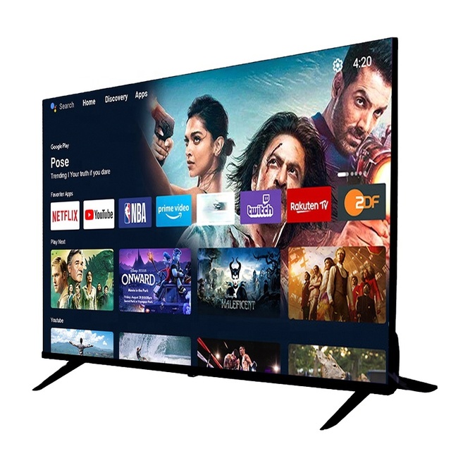 OEM Factory Custom Android 55 Inch Smart Tv and Smart Tv 65 Inch 32 43 50 75 85 Inch QLED Television Verified Suppliers