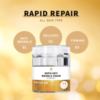 Crème pour le visage anti-rides hydratante raffermissante anti-âge de marque de distributeur