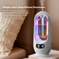 Diffuseur de parfum automatique pour la maison, diffuseur d'arômes rechargeable avec 5 niveaux de pulvérisation, machine de désodorisation à base d'eau