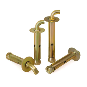 Ancoraggi a Gancio Metrici in Acciaio Inox Zincato, Bulloni di Espansione a Gancio a J per Montaggio su Cemento e Pareti - Product Image 3