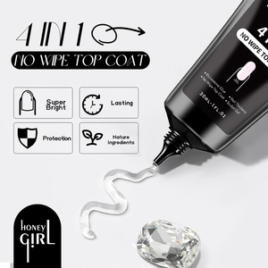 HONEY GIRL 4 <span class=keywords><strong>en</strong></span> 1, Capa Superior Sin Limpieza, Gel Semipermanente para Uñas, Pegamento para Puntas de Uñas, Gel de Modelado 3D para Arte de Uñas, Gel de Tallado <span class=keywords><strong>en</strong></span> Tubo - Product Image 3