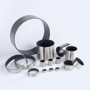 الفولاذ المقاوم للصدأ القائم مع طبقة PTFE جلبة انزلاق جلبة خالية من الزيت - Product Image 2