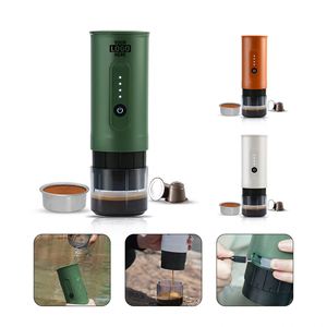 High Quality <b>Portable</b> Espresso & <b>Coffee</b> <b>Maker</b> Custom Logo Handheld Travel Cup Made of Stainless Steel Plastic with UV Printing - Product Image 5