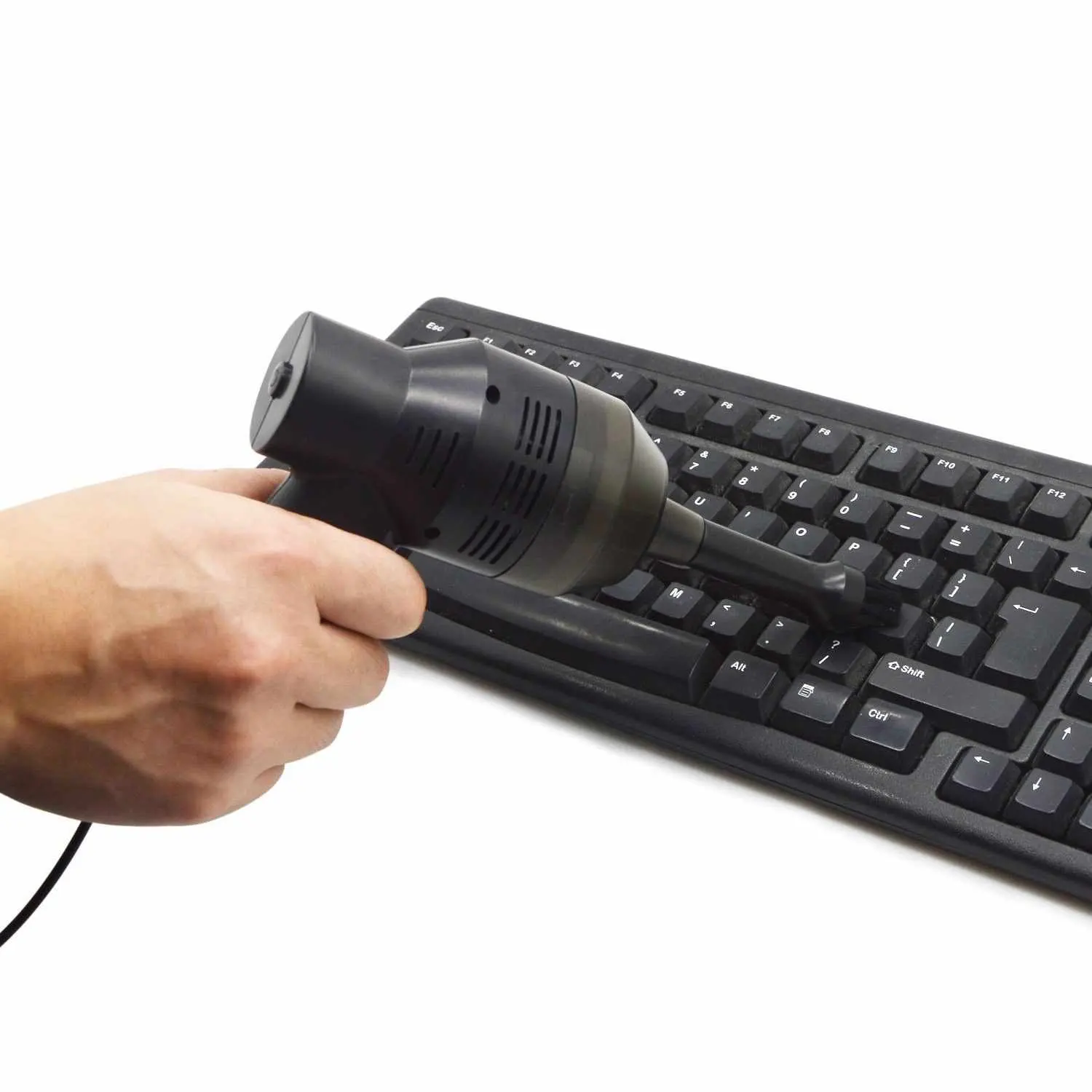 Portable Mini Handheld USB Keyboard c Computer Dust Blower Duster for Laptop Desktop PC Computer Cleaner