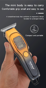 Máquina de Cortar Pelo Profesional Retro Hiena 025 con Pantalla LCD Digital Gradual, Máquina de Cortar Pelo Eléctrica para el Hogar con USB - Product Image 6