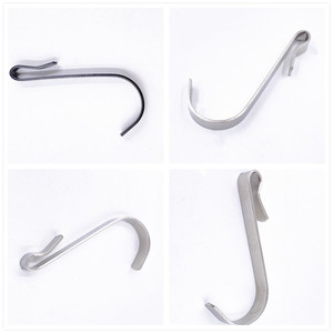 Manufacturer Custom Stainless Steel <strong>Large</strong> Size Hanger Metal <strong>S</strong> <strong>Hook</strong> <strong>S</strong> Shape Metal <strong>Hook</strong> Wire Forming Spring for Kitchen Wardrobe - Product Image 5