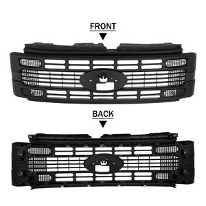 Grille de pare-chocs avant de vente d'usine adaptée pour 2023-2025 Ford F250 <span class=keywords><strong>F350</strong></span> F450 F550 Super Duty XL/XLT remplacement supérieur avant - Product Image 3