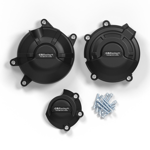 Para CBR500R y <span class=keywords><strong>CB500F</strong></span>/X (2019-2025) Cubierta Protectora Anticaída para Motor (Nylon+Fibra de Vidrio) - Reequipamiento/Actualización 1 Año - Product Image 1