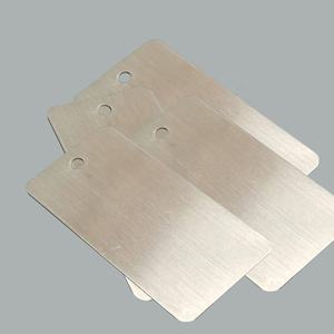 Etiqueta de aluminio anodizado Placa de cable de acero inoxidable grabado químico para placas de identificación - Product Image 5