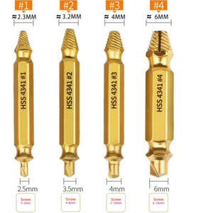 Chuyên Nghiệp Đôi Đầu Tốc Độ Cao Thép 4341 Vít Vắt Trượt Thiết Kế Răng Cứng Trường Hợp 4-Mảnh Công Cụ Thiết Lập Cho Sửa Chữa - Product Image 6