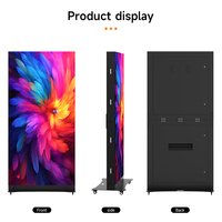 Afficheur LED Xinchuangyuan P2.0 pour affichage numérique intelligent en extérieur, étanche IP65, lisible en plein soleil, haute définition, luminosité 5000 cd