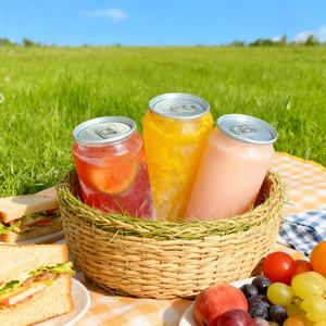 ขวดพลาสติก PET ใสแบบมีห่วงดึง ขนาด 250 มล./500 มล./1000 มล. สำหรับน้ำผลไม้ น้ำอัดลม น้ำเปล่า ครีม อาหาร และเครื่องดื่ม พร้อมโลโก้สั่งทำได้ - Product Image 3